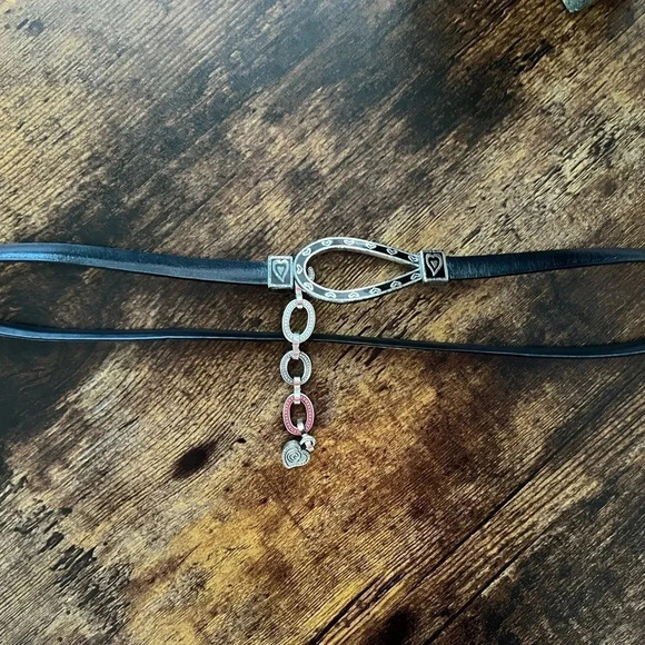 Brighton woman’s leather belt. Size: 28”. # S B 30513 - Picture 2 of 10